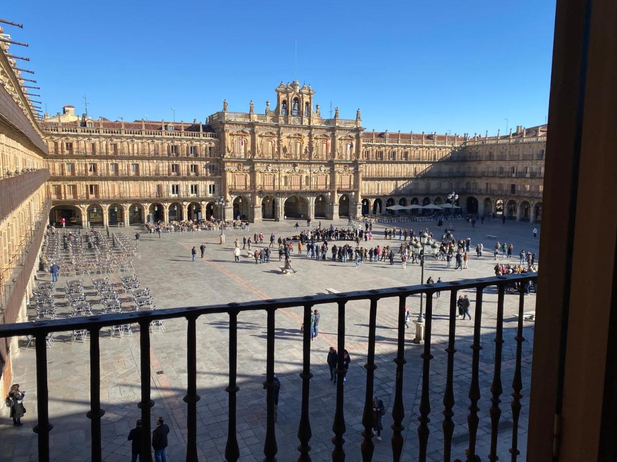Apartamento Plaza Mayor Salamanca Con 2 Balcones A La Misma Plaza Mayor Екстер'єр фото
